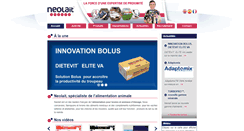 Desktop Screenshot of neolait.fr